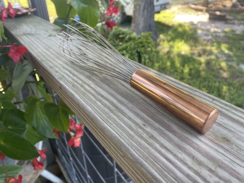 Vintage copper handle - vintage,