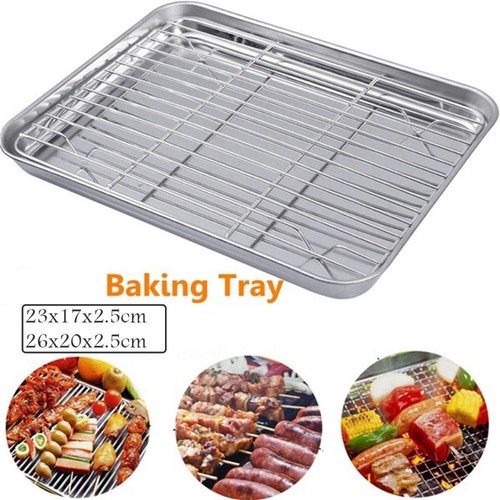Stainless steel baking - baking, tray