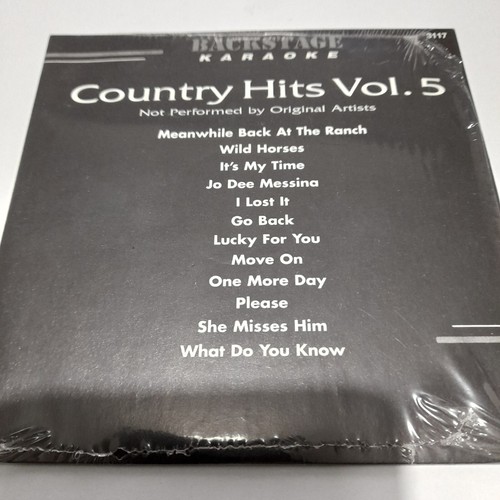 Backstage karaoke disc - karaoke, cd-g