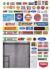 Garage Scene Sign Set A 1/43