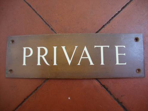 Antique bronze enamel private