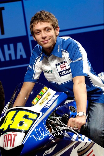 Valentino rossi signed - rossi,