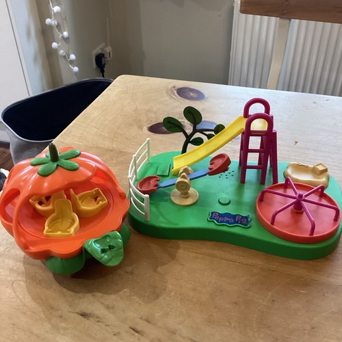 Peppa pig playground with - peppa,