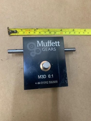 Muffett worm gearbox reducer