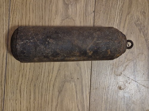 Antique cast iron longcase - iron,