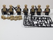 7xCustom Police Minifigurines