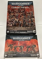 Warhammer 40,000 40K Combat Patrol Chaos Space Marines And Raptors New Sealed