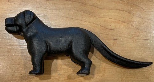 Vintage cast iron dog nut - vintage,