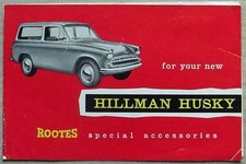 HILLMAN HUSKY Car ACCESSORIES