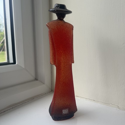 Kosta boda catwalk red figure - boda,