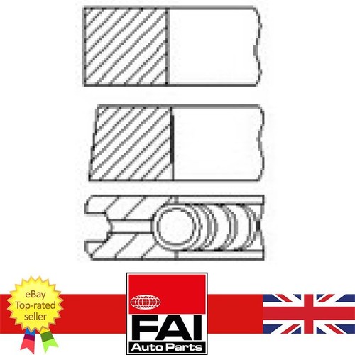 Piston ring kit for audi - piston,