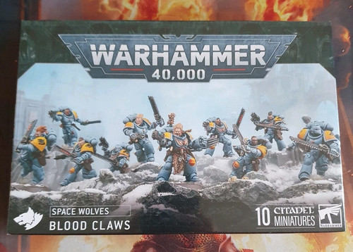Space wolves blood claws new - wolves,