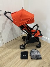 Silver Cross Jet Lightweight and Cabin Approved Stroller Pushchair Pram - Red ❤️