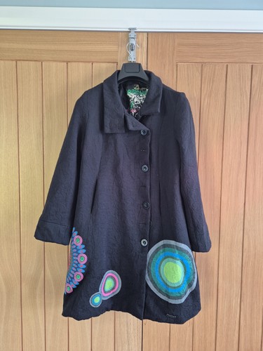 Desigual women coat size 46 - coat,