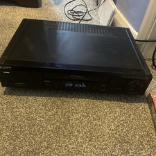 Sony SLV-E720 VCR VHS Player & Recorder Black - FULLY TESTED WORKING
