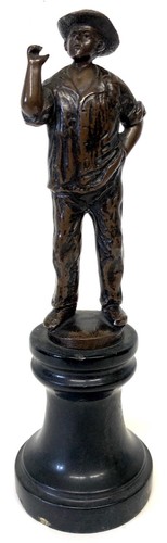 Antique bronze figure - bronze, of