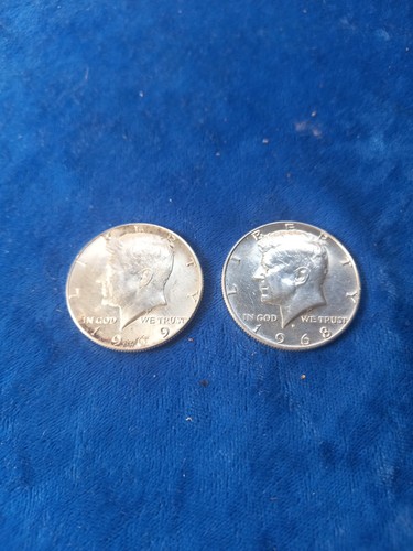 Kennedy half dollar 1968 - kennedy,
