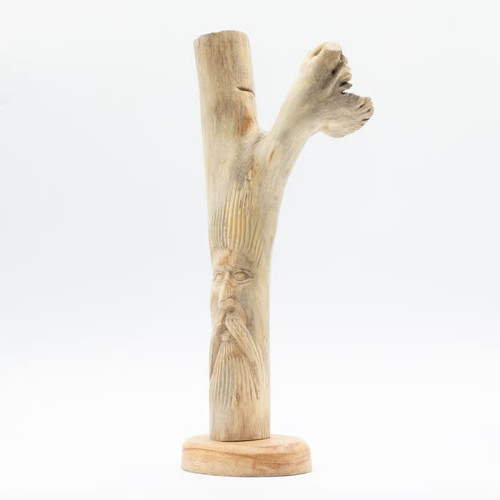 Handmade green man wooden - handmade,