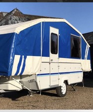 2005 Dandy Destiny 6 Berth Trailer Tent Separate toilet/washroom & Full Awning