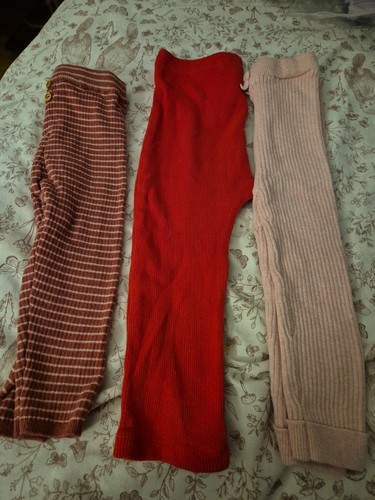 Pairs girls knitted winter - 3x,