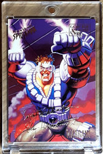 1995 Ultra Spider-Man Gold Signature Card 63 WARRANT.