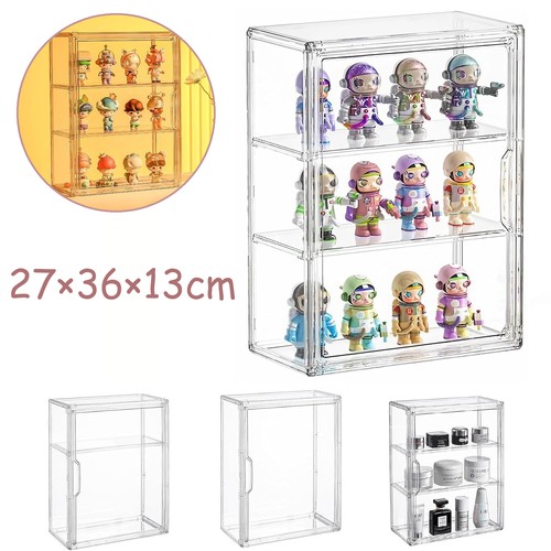 Figures clear display case - display,