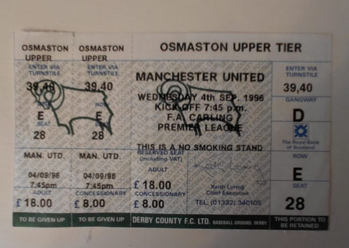 Complete ticket stub osmaston - ticket, stub-