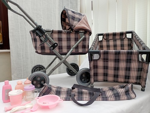 Silver cross dolls play set - play,