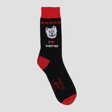 Westies Adult Socks Dog Themed