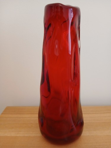 Vintage whitefriars red glass - vintage,