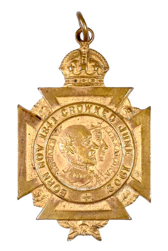 Antique old king edward - edward, vii