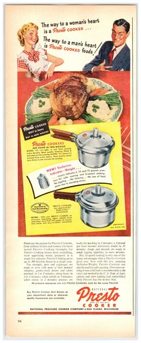 1946 presto cooker vintage - cooker,