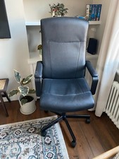 Black Office Swivel Chair - MILLBERGET IKEA 