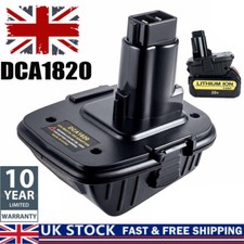 DCA1820 For Dewalt 10.8V 12V 18V 20V to 18 Volt Battery Convert Adapter DCB090