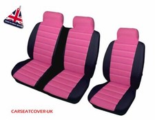 VW LT PINK/BLK PADDED LEATHER