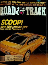 Road & Track Magazine February