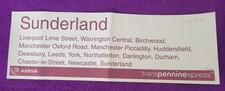 SUNDERLAND ARRIVA TRANSPENNINE