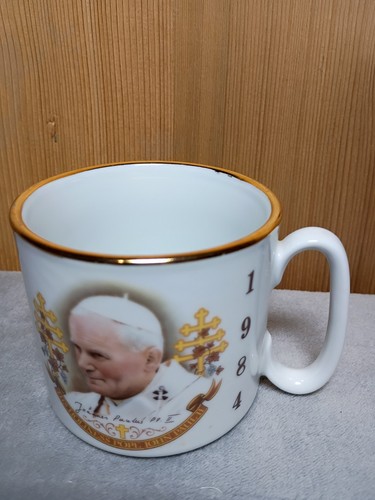 Vtg 1984 pope john - 1984, paul