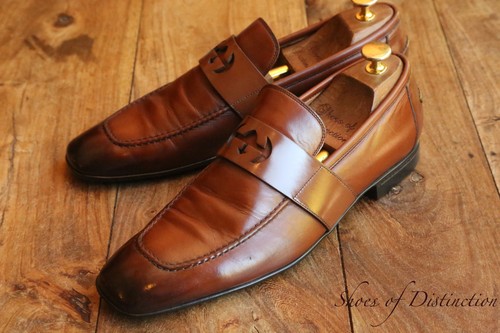 Gucci burnished brown leather - burnished,