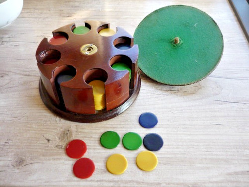 Vintage poker chip - vintage,