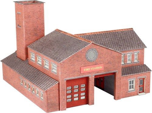Scale fire station - n,
