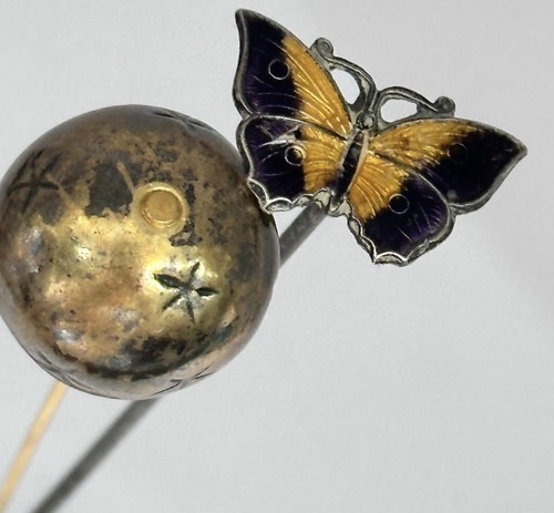 Antique 11cm length enamel - antique,