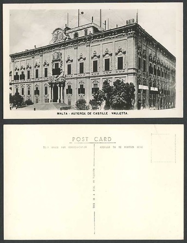 Malta old real photo postcard - photo,