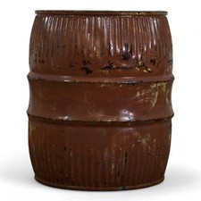 Original Vintage Metal Dolly Tub Planter