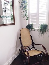 Vintage Thonet Bentwood Style Rocking Chair