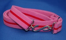 Elasticated Snake Belt Adult Boys Mens Girls Pink Red 25mm xl xxl 30-60 inch Z1