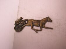 Sulky Horse Racing Vintage SMALL Tie Bar Clip animal