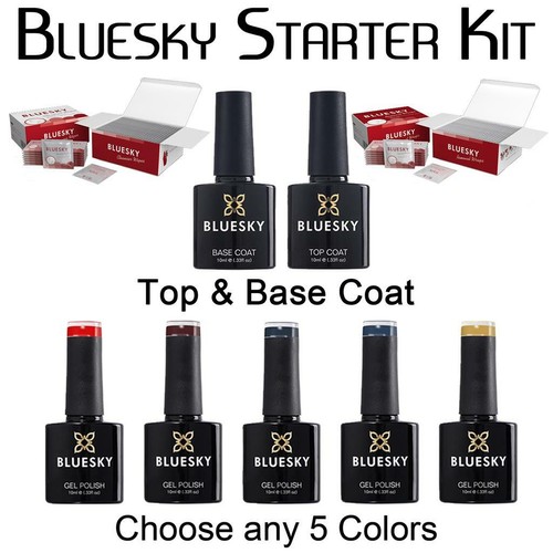 Bluesky gel polish starter kit - polish,