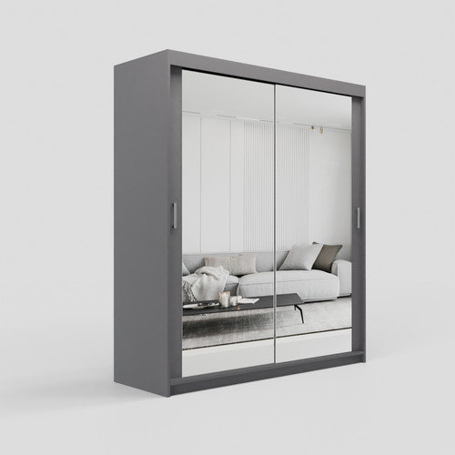Modern sliding door wardrobe - sliding,