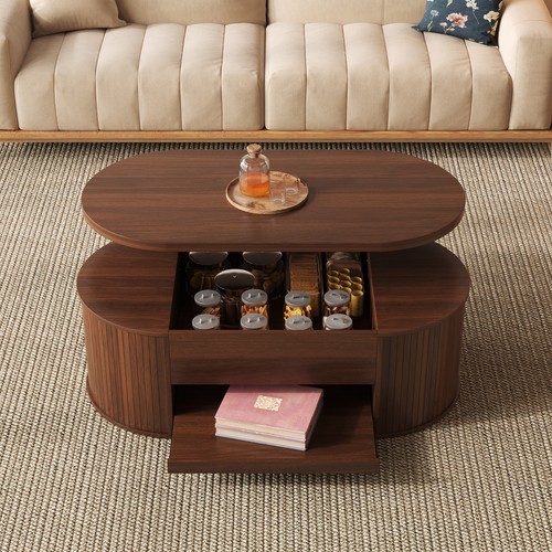 Lift coffee table - up,